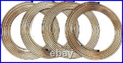 100 Feet of 3/8 Inch Copper Nickel Fuel/Transmission Line (4-25 Foot Coils)