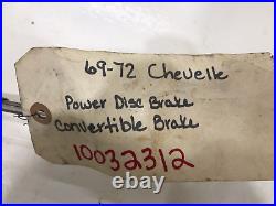 1970-1972 Malibu Lot of 7 Fuel & Brake Lines Power Disc Gas Return Coupe