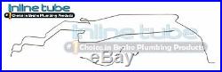 1998-02 Chevrolet Chevy Camaro Main Gas Fuel / Return Lines 4pc Kit Set Tubes SS