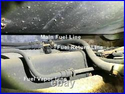 1999-2003 Chevrolet Silverado GMC Sierra V8 Only Nylon Fuel Line Replacement Kit