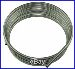 20FT Roll 5/16 in OD Diameter SS Auto Car Tubing Trans Fuel BRAKE LINE TUBE