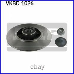 2x SKF Brake Disc VKBD 1026