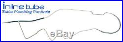 68-69 chevelle convert return fuel line 1/4 front to rear stainless steel