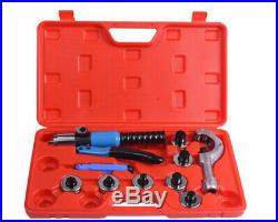 7 Levers Hydraulic Pipe Expander Set Brake Pipe Fuel Line Flaring Tools Kit NEW