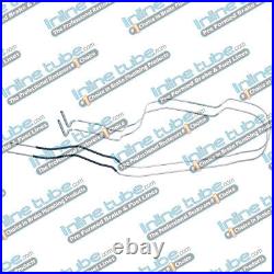70 Chevelle Convertible Main Fuel Line and Return Line 3/8-1/4 2 Pc Set Oem