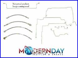 95-98 GMC C1500 Fuel Line Kit Ext Cab/Short Bed V8 Stainless Steel