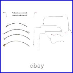 98-01 GMC Jimmy Fuel Line Kit Stainless Steel