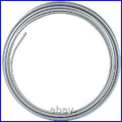 Allstar Performance All48328 3/8In Coiled Tubing 25Ft Steel Fuel Line, 3/8 in, 2