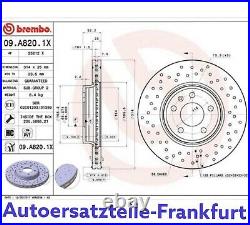 BREMBO GELOCHT Bremsscheiben 314mm + Bremsbeläge VORNE AUDI A4 B9 8W AUDI A5 F5