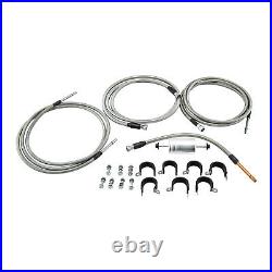 Braided Quick Fix Fuel Line Kit For 1999-03 Chevy Silverado/GMC Sierra 1500 V8