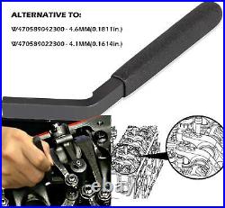 Brake Adjustment Tool 4.6/4.1MM & Fuel Line Socket for Detroit Diesel DD15 DD16
