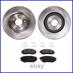 Brake Disc and Pad Kit For 2015 Hyundai Sonata Front 320mm Front Disc Brake