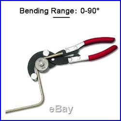 Brake Pipe Bender Fuel line Tubing Bending Kit 3/16 1/4 5/16 3/8 0-90°