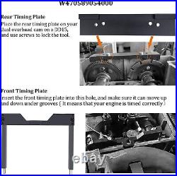 Camshaft Timing Tool & TDC Locating Pin & Engine Tool Kit Detroit Diesel DD15/16