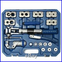 DSZH WK-400 Hydraulic Pipe Expander Set Brake Pipe Fuel Line Flaring Tool Kit