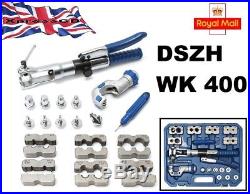 DSZH WK-400 Hydraulic Pipe Expander Set Brake Pipe Fuel Line Flaring Tool Kit GB