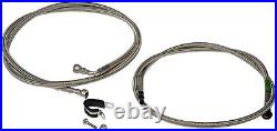Dorman 819-814 Front Flexible Stainless Steel Braided Fuel Line Compatible with