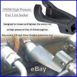 Engine Barring Jake Brake Adjustment Tools Fuel Line Socket for Detroit Diesel