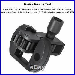 Engine Brake Adjustment Tools Fuel Line Socket & Barring Tool for Detroit Diesel