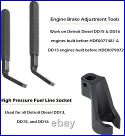 Engine Brake/Jake Brake Lash Adjustment Tools & High Pressure Fuel Line Socket