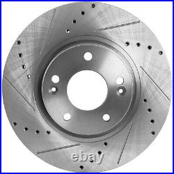 Front Brake Disc Rotors and Pads Kit for Kia Sportage Hyundai Tucson 2010-2015