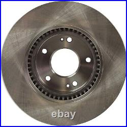 Front and Rear Disc Brake Rotors For 2012-2015 Hyundai Tucson Front Wheel Drive