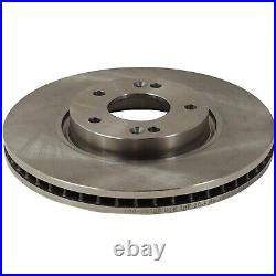 Front and Rear Disc Brake Rotors For 2012-2015 Hyundai Tucson Front Wheel Drive