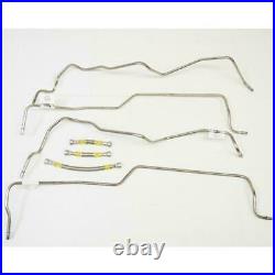 Fuel Line Kit For 04-10 GM 2500HD/3500/3500HD 6.0 Liter Gas Reg Cab with Long Bed