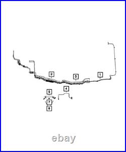 Genuine Mopar Fuel And Brake Tube Bundle 68184269AG