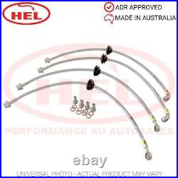 HEL Performance Braided Brake Lines Volvo S60 2.4 Bi-Fuel 01-06