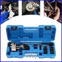 Hydraulic Fuel Brake Coolant Line Flaring Tool Kit + Dies 5/16 3/8 3/16 1/4