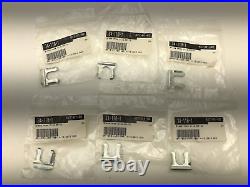 Lot of Parking Brake Guides Mopar Fuel Line Clips GM Seatbelt Bolts Brake Hose