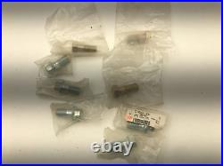 Lot of Parking Brake Guides Mopar Fuel Line Clips GM Seatbelt Bolts Brake Hose