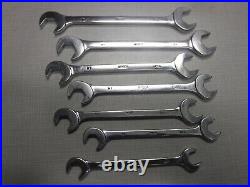 Mac Tools 4-Way Angle Head Wrench 7pc Set Four Angled A/c Brake Fuel Line SAE DA