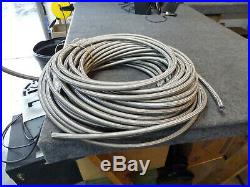 NEW Stainless Steel Braided Fuel Brake Line Hose Plastic Lined