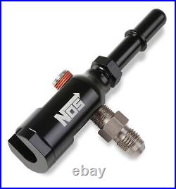 Nitrous Oxide Systems 17002Nos Billet Fuel Line Adapter Fits 3/8 Tube Fitting, F