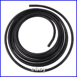 RUSSELL 639273 1/2In Aluminum Fuel Line 25Ft Black Anodized Performance