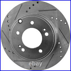 Rear Brake Disc Rotors and Pads Kit for Hyundai Tucson Kia Cadenza 2014-2016