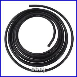 Russell 639253 3/8 Aluminum Fuel Line 25Ft Black Anodized Fuel Line, 3/8 in, 2
