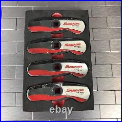 Snap-On RARE LW204 Brake Fuel Line Wrench Set. 4pc. 7/16, 1/2, 3/8, 9/16 READ
