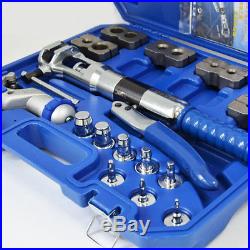 Universal Hydraulic Flaring Tool Set Brake Pipe Fuel Line Flaring Tool Kit