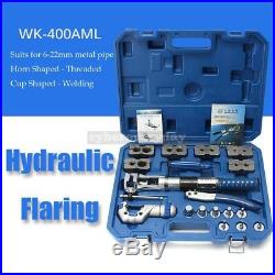 WK-400 Hydraulic Expander & Flaring Tool Brake Pipe Fuel Line Kit Universal